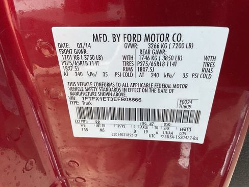 Used 2014 Ford F150 XLT w/ Equipment Group 302A Luxury AWD/4WD image 38