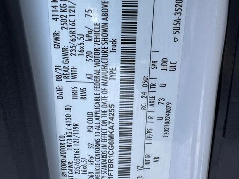 Used 2021 Ford Transit 250 Medium Roof w/ Load Area Protection Package image 19