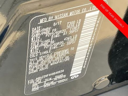 Used 2017 INFINITI QX80 Base image 18