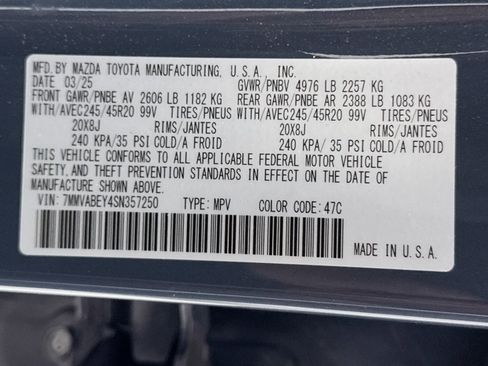 Certified 2025 MAZDA CX-50 2.5 Turbo w/ Cargo Package image 38