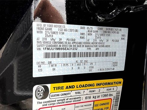 New 2025 Ford Expedition Platinum w/ Driver's Package image 13