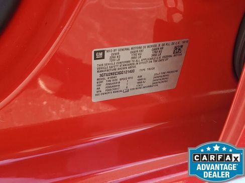 Used 2016 GMC Sierra 1500 SLT w/ Enhanced Driver Alert Package image 50