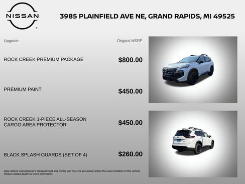 New 2026 Nissan Rogue SV w/ Rock Creek Premium Package AWD/4WD image 6