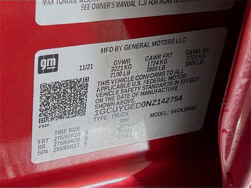 Used 2022 Chevrolet Silverado 1500 LTZ w/ LTZ Premium Package image 30