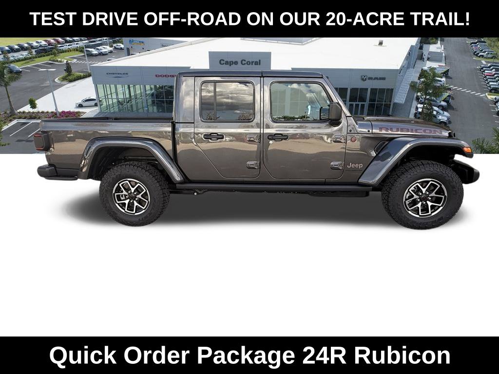 New 2026 Jeep Gladiator Rubicon w/ Steel Power Dome Hood Package AWD/4WD image 3