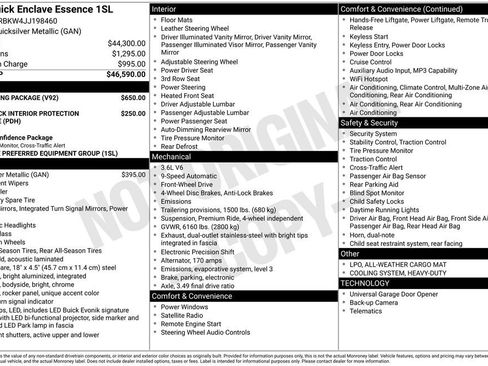 Used 2018 Buick Enclave Essence w/ Trailering Package image 1