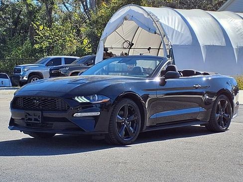 Used 2021 Ford Mustang Convertible w/ Black Accent Package image 3