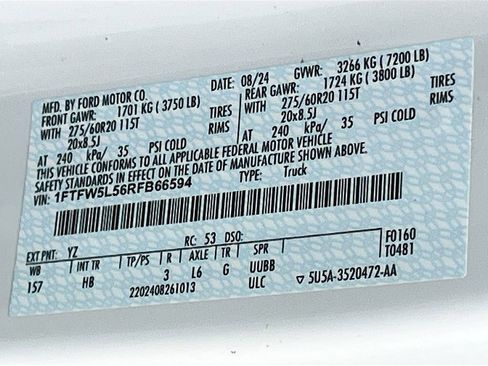 Used 2024 Ford F150 Lariat w/ Tow/Haul Package image 32