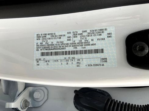 Used 2024 Ford F250 XL w/ FX4 Off-Road Package image 21