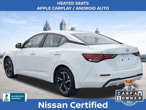 Certified 2025 Nissan Sentra SV w/ All-Weather Package FWD image 3