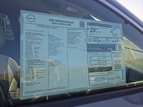 New 2026 Nissan Rogue SV w/ Rock Creek Premium Package image 41