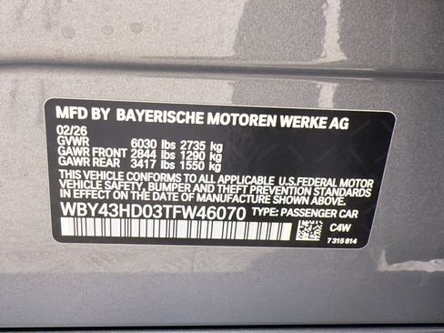 New 2026 BMW i4 xDrive40i w/ Premium Package AWD/4WD image 19