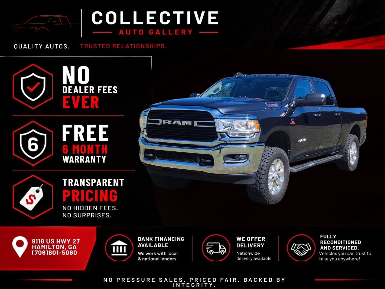 Used 2019 RAM 3500 Big Horn AWD/4WD image 2