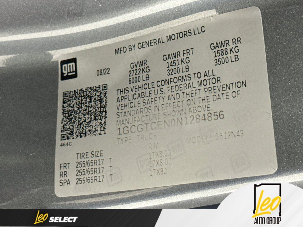 Used 2022 Chevrolet Colorado LT w/ LT Convenience Package AWD/4WD image 32
