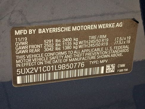 Used 2020 BMW X4 xDrive30i w/ Premium Package AWD/4WD image 33
