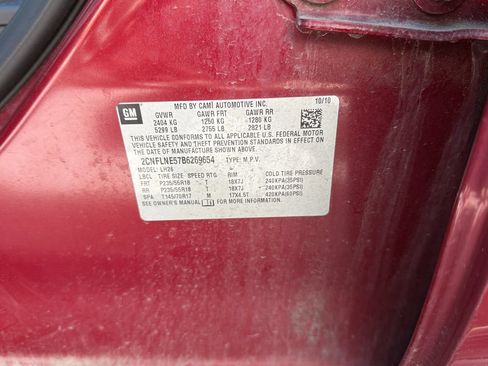 Used 2011 Chevrolet Equinox LT w/ LPO, Protection Package AWD/4WD image 23