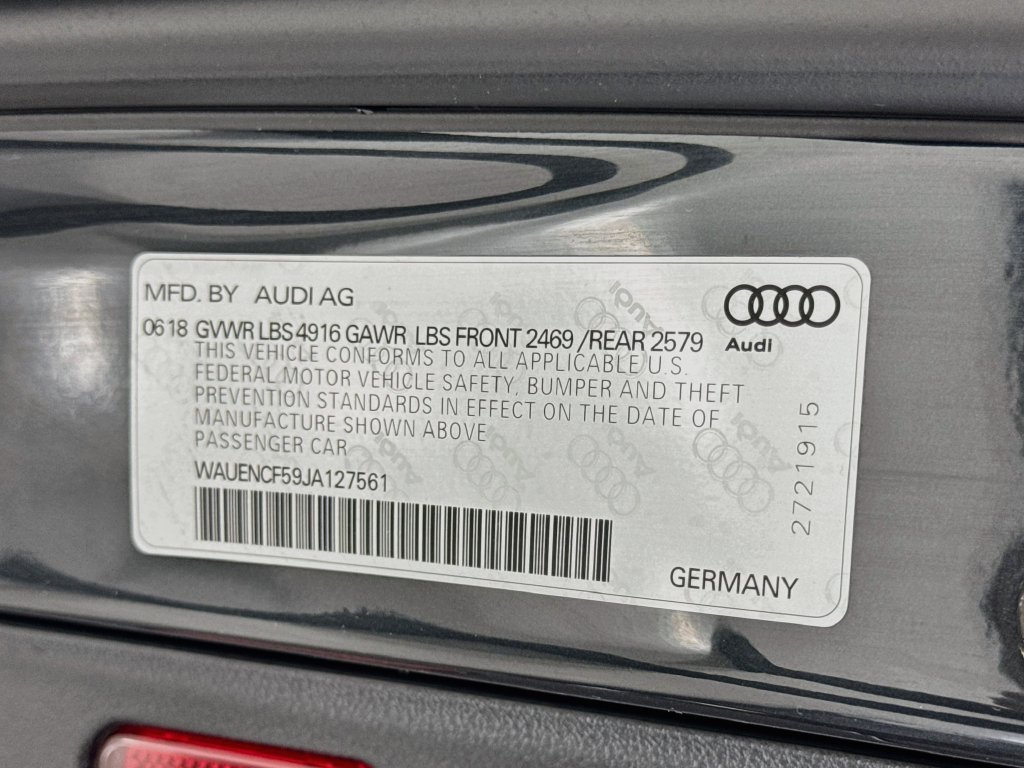 Used 2018 Audi A5 2.0T Premium Plus w/ Premium Plus AWD/4WD image 41