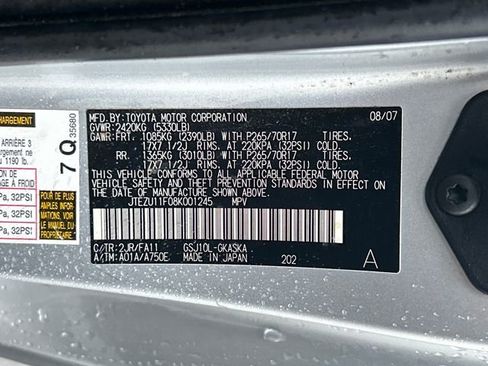 Used 2008 Toyota FJ Cruiser 2WD image 17