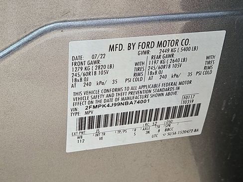 Used 2022 Ford Edge SEL w/ Convenience Package image 15