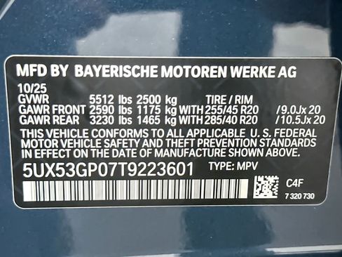Used 2026 BMW X3 xDrive30i w/ Premium Package AWD/4WD image 27
