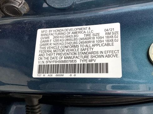 Used 2021 Honda Pilot EX-L image 36