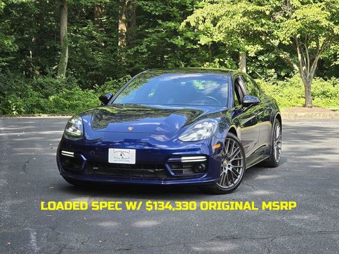 Used 2022 Porsche Panamera 4 Platinum Edition AWD/4WD image 1