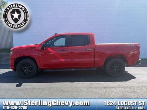 Used 2023 Chevrolet Silverado 1500 Custom w/ Rally Edition AWD/4WD image 2