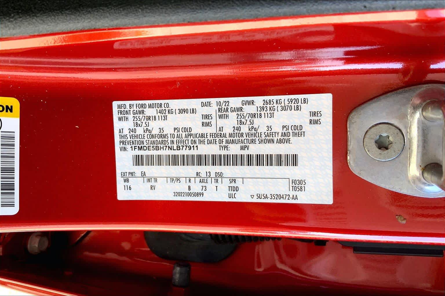 Used 2022 Ford Bronco Outer Banks AWD/4WD image 30