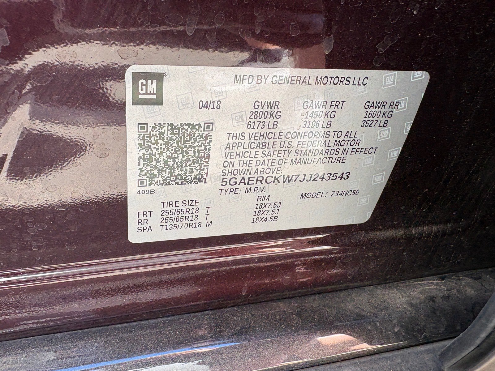 Used 2018 Buick Enclave Premium FWD image 8