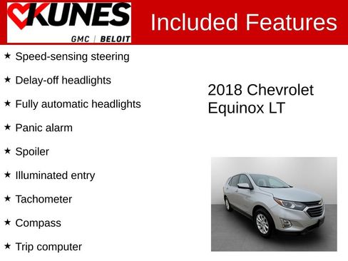 Used 2018 Chevrolet Equinox LT image 3