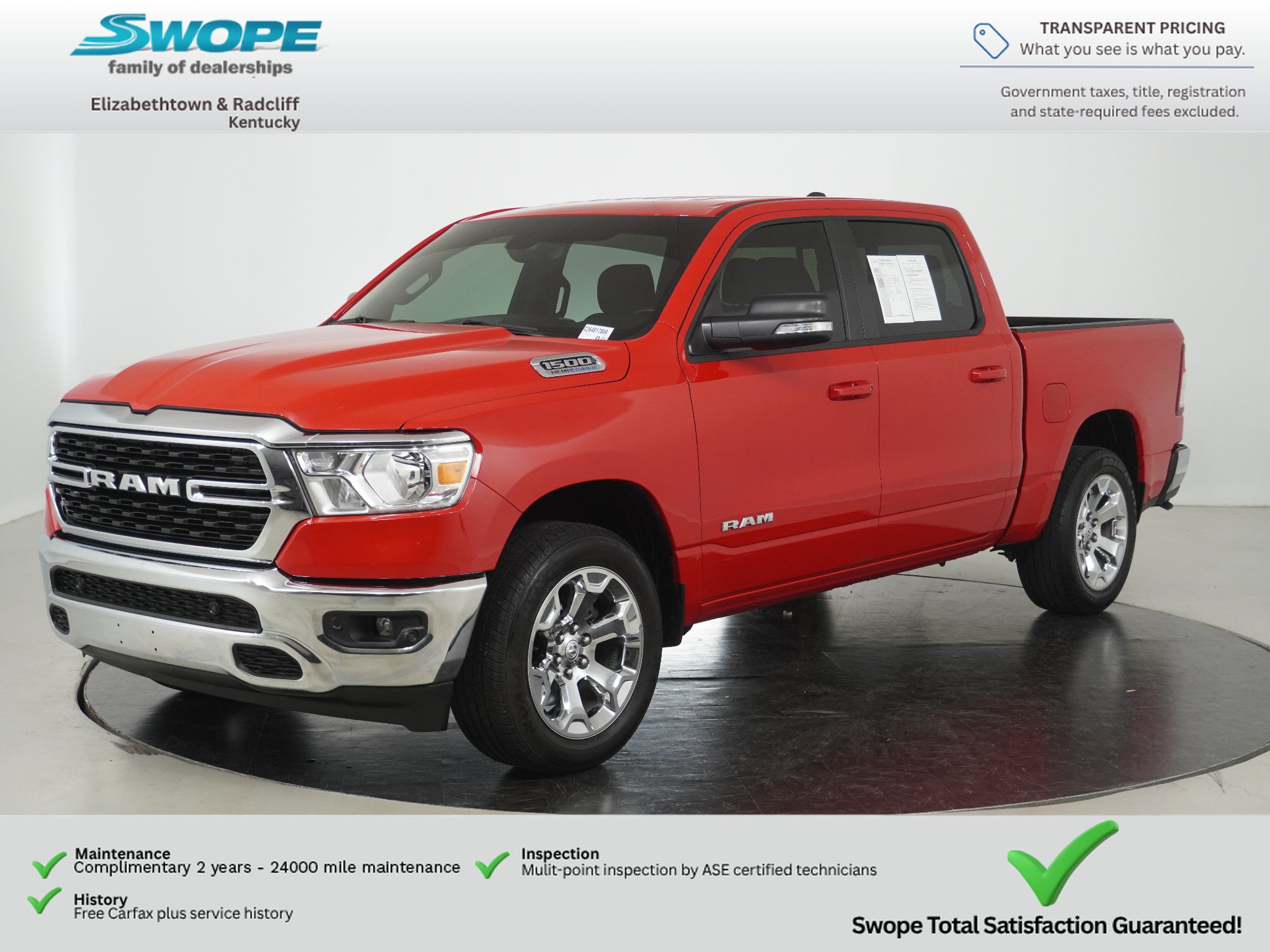 Certified 2022 RAM 1500 Big Horn AWD/4WD image 7