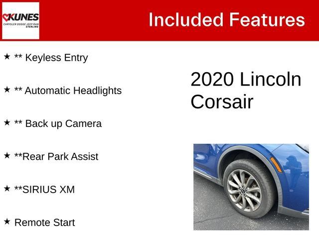 Used 2020 Lincoln Corsair AWD w/ Premium Package image 5