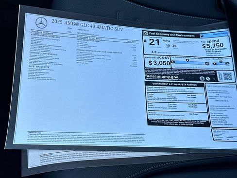 New 2025 Mercedes-Benz GLC 43 AMG 4MATIC image 29