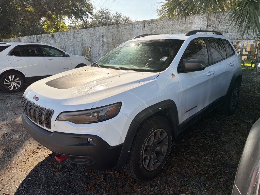 Used 2021 Jeep Cherokee Trailhawk w/ Premium Leather Package AWD/4WD image 3
