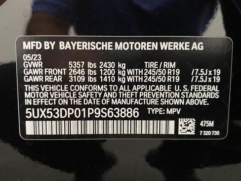 Certified 2023 BMW X3 xDrive30i w/ M Sport Package AWD/4WD image 33