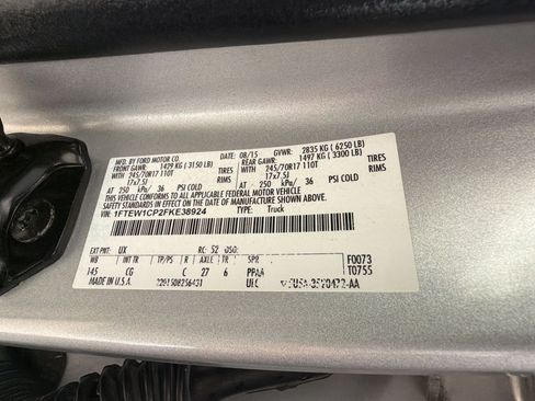 Used 2015 Ford F150 XL w/ Equipment Group 101A Mid RWD image 17