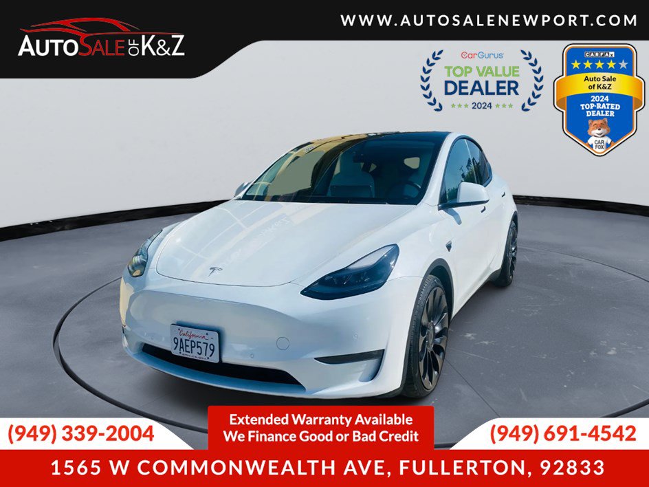 Used 2022 Tesla Model Y Performance AWD/4WD image 1