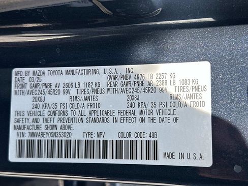 Certified 2025 MAZDA CX-50 2.5 Turbo w/ Premium Plus Pkg AWD/4WD image 33