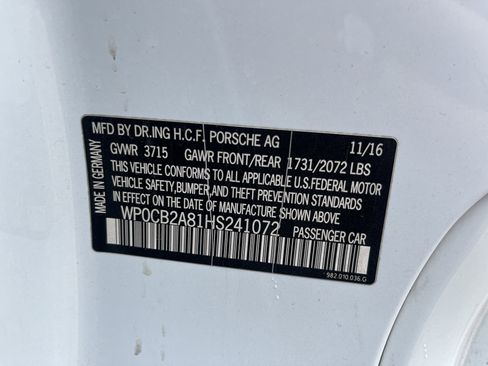 Used 2017 Porsche 718 Boxster S RWD image 5