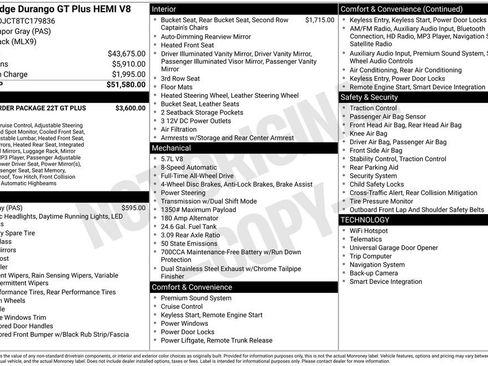 New 2026 Dodge Durango GT image 4