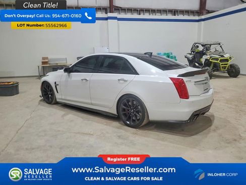 Used 2018 Cadillac CTS V w/ Luxury Package RWD image 3