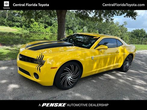 Used 2012 Chevrolet Camaro LS w/ Black Stripe Package RWD image 1