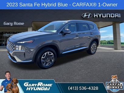 Used 2023 Hyundai Santa Fe Blue w/ Cargo Package