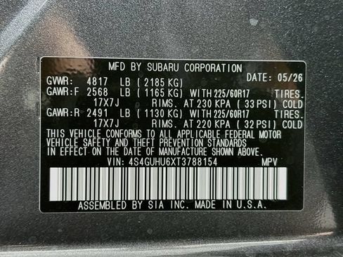 New 2026 Subaru Crosstrek 2.5i Wilderness AWD/4WD image 32