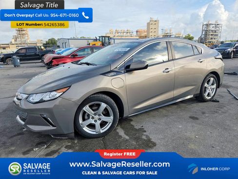 Used 2017 Chevrolet Volt LT w/ Comfort Package FWD image 1