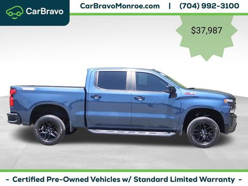 Certified 2022 Chevrolet Silverado 1500 LT Trail Boss w/ Bed Protection Package AWD/4WD image 7