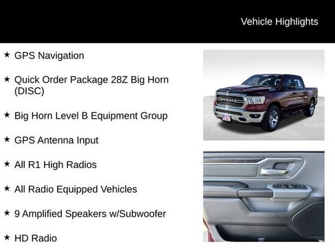 Certified 2023 RAM 1500 Big Horn image 8