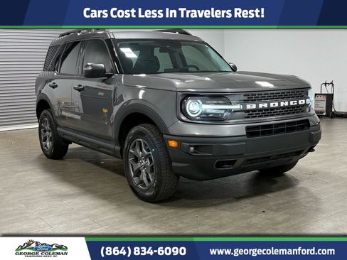 Certified 2022 Ford Bronco Sport Badlands image 1