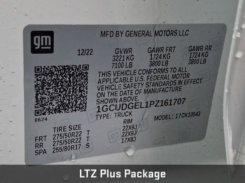 Used 2023 Chevrolet Silverado 1500 LTZ w/ LTZ Premium Package image 22