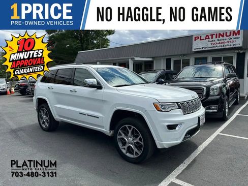Used 2019 Jeep Grand Cherokee Overland AWD/4WD image 1